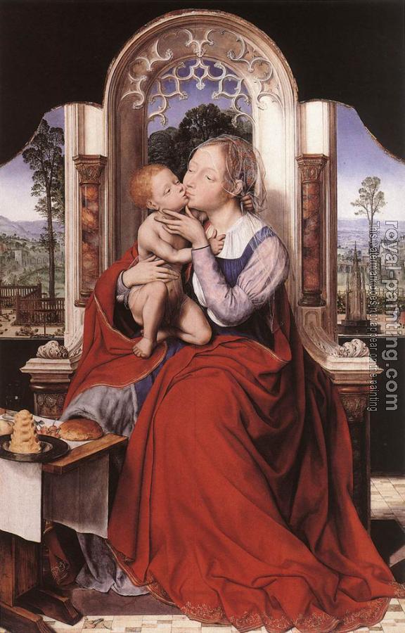 Quentin Massys : The Virgin Enthroned